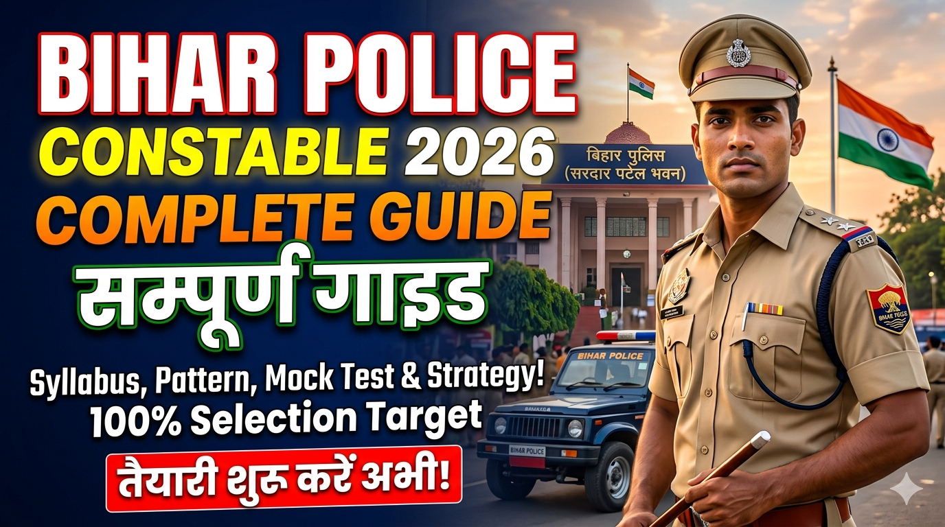 Bihar Police Constable 2026 Guide: Complete Preparation Strategy, Syllabus, Eligibility & Hidden Insights